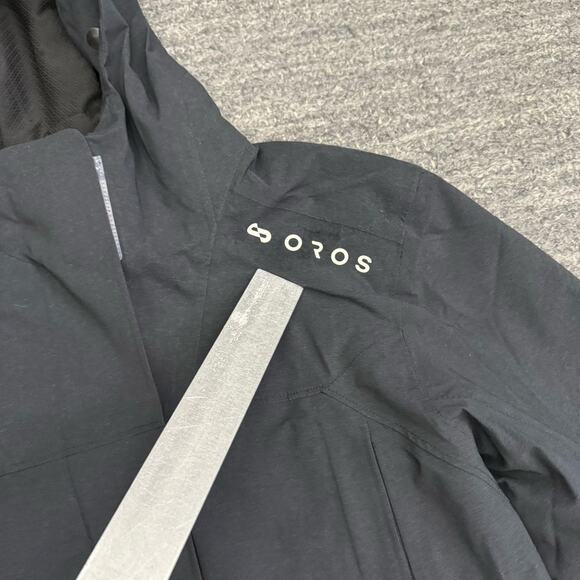 OROS Orion Carbon Hooded Parka Jacket Women Small Solarcore Insulation Ski Black - Picture 3 of 12